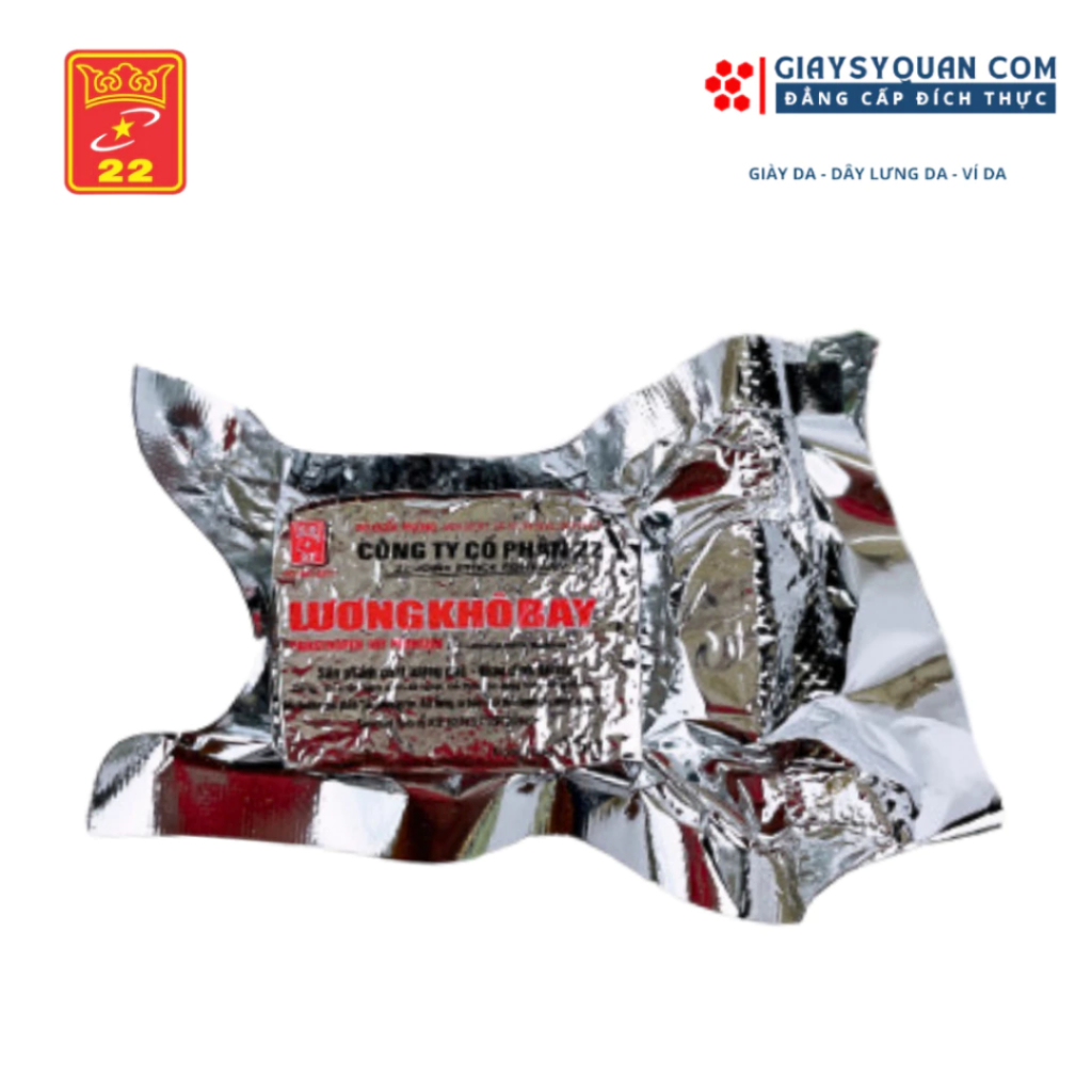 Lương Khô Bay, Gói 360 Gram 24 Viên Thơm Ngon Dinh Dưỡng HSD 1 NĂM