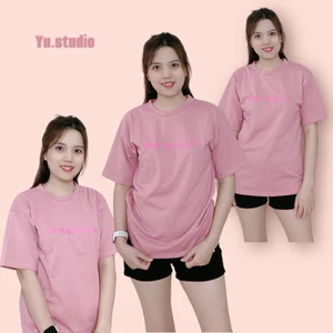 áo thun nữ YUSTUDIO 3158 form rộng phông nữ mặc thoáng mát mẫu À tout de suite