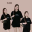 Áo thun nữ YUSTUDIO, áo 3158 form rộng, áo thun unisex nam nữ chất cotton khô mẫu chữ I hope you