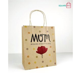 TÚI GIẤY KRAFT MOM NGÀY CỦA MẸ. COMBO 10 CÁI