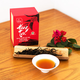 Hồng trà hộp giấy 50g - Hông Trà Shan Tuyết cổ thụ 300 năm tuổi suối giàng-SuGiTea