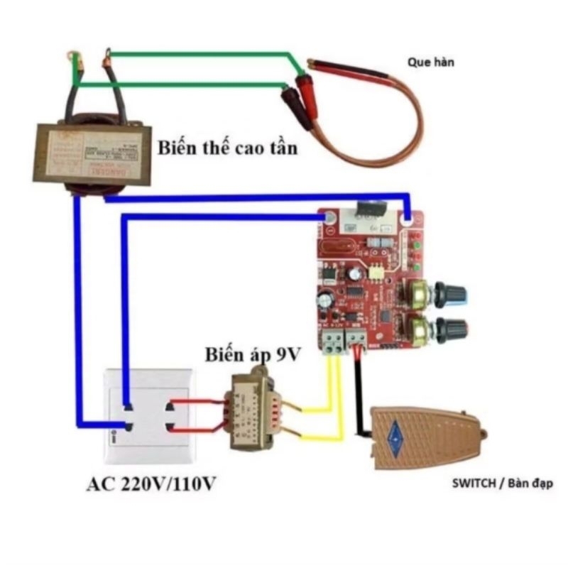 Mạch Timer NY-D01 BTA100-1200B hàn cell pin 100A | Shopee Việt Nam