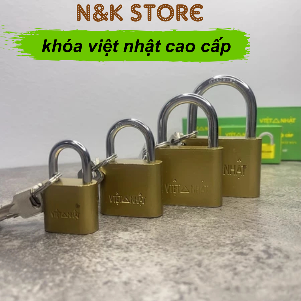 Khóa bấm Việt Nhật đủ các size , ổ khóa Việt Nhật khóa vali, khóa tủ chắc chắn