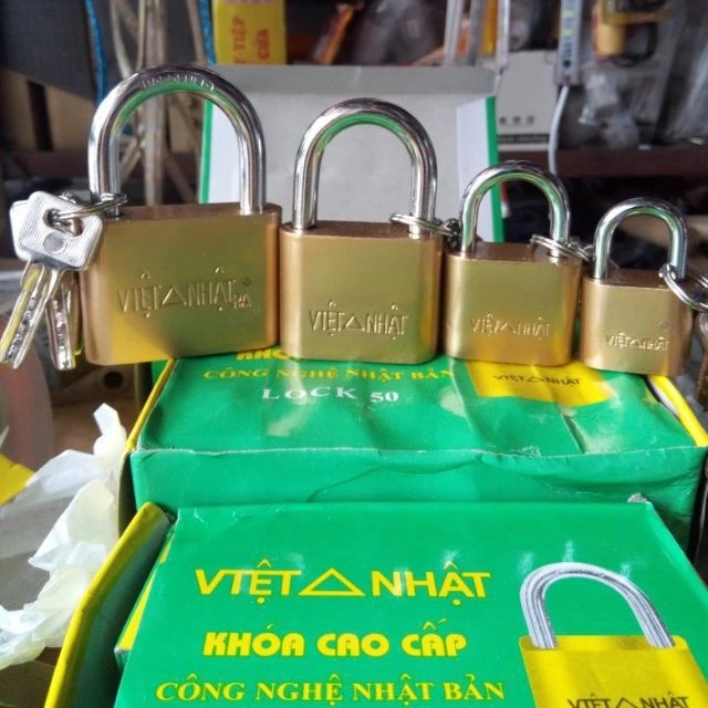 Khóa bấm Việt Nhật đủ các size , ổ khóa Việt Nhật khóa vali, khóa tủ chắc chắn