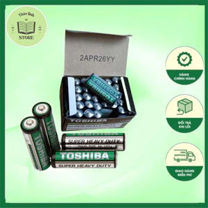 Hộp 40 viên Pin đũa AAA than Toshiba loại rẻ dùng cho điều khiển