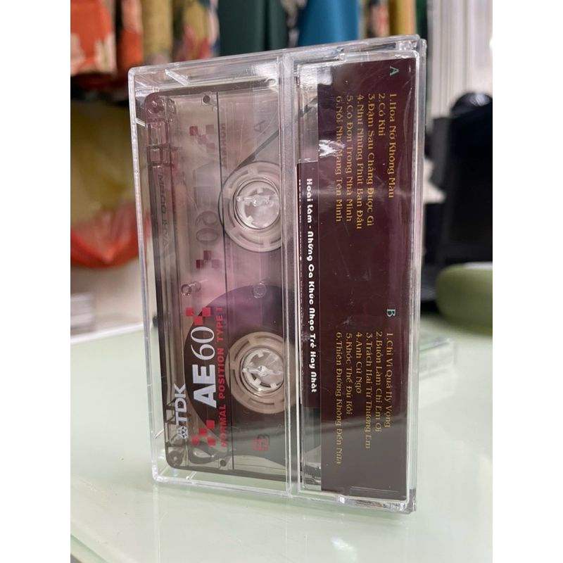 Băng Cassette Hoài Lâm - Những Ca Khúc Nhạc Trẻ Hay Nhất