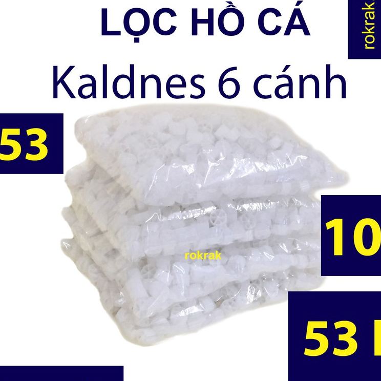 Kaldnes 6 cánh R153 10Kg Hạt lọc vi sinh hồ cá Koi | Shopee Việt Nam