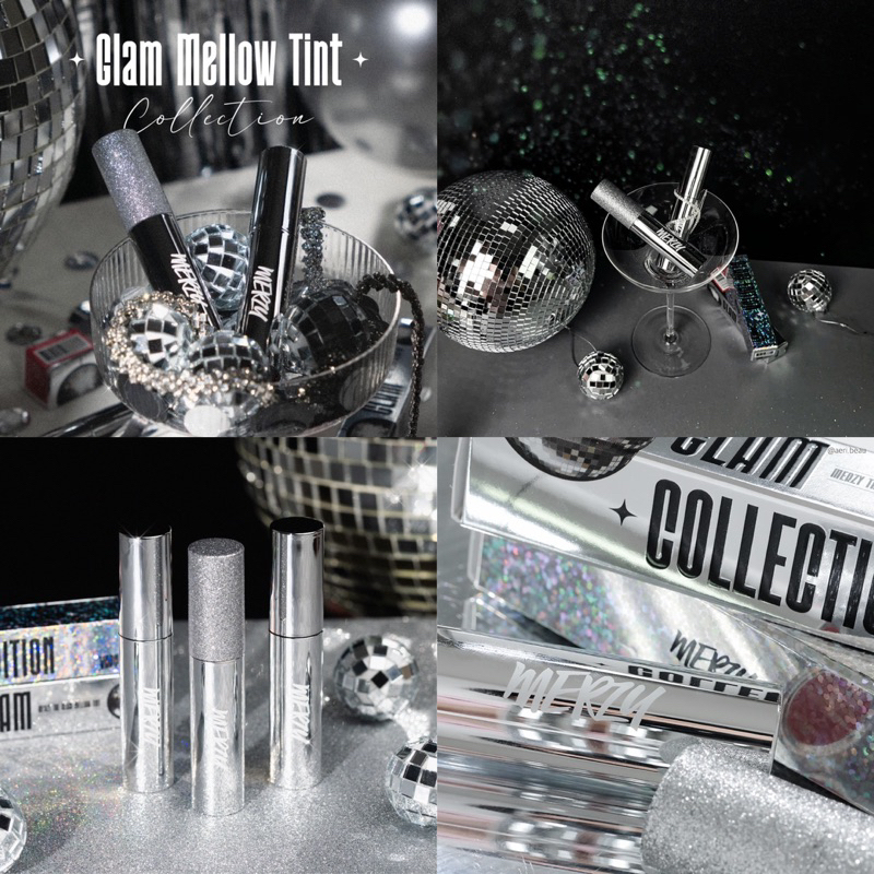 3 Phiên bản] Son kem lì Merzy Mellow Tint Noir, Red, Glam Collection |  Shopee Việt Nam