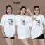 Áo thun nữ YUSTUDIO 3158 form unisex chất cotton khô co dãn nhẹ mẫu Ly Coffee
