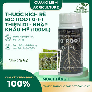 PHÂN BÓN LÁ, THUỐC kích rễ Bio Root 0-1-1 THIÊN DI - nhập khẩu Mỹ (100ML)
