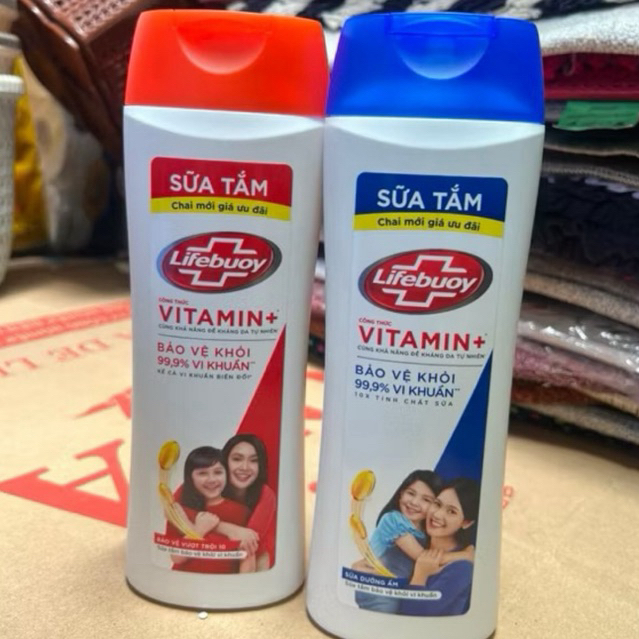 Sữa tắm Lifebuoy Bảo vệ vượt trội 10 350gr
