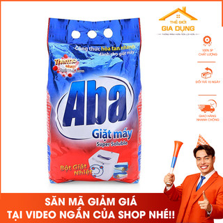 Bột giặt quần áo Aba sạch tinh tươm 770g