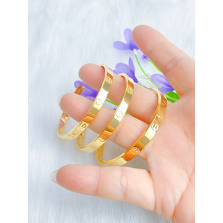Vòng tay trang sức cao cấp hàng titan bản 4 ly