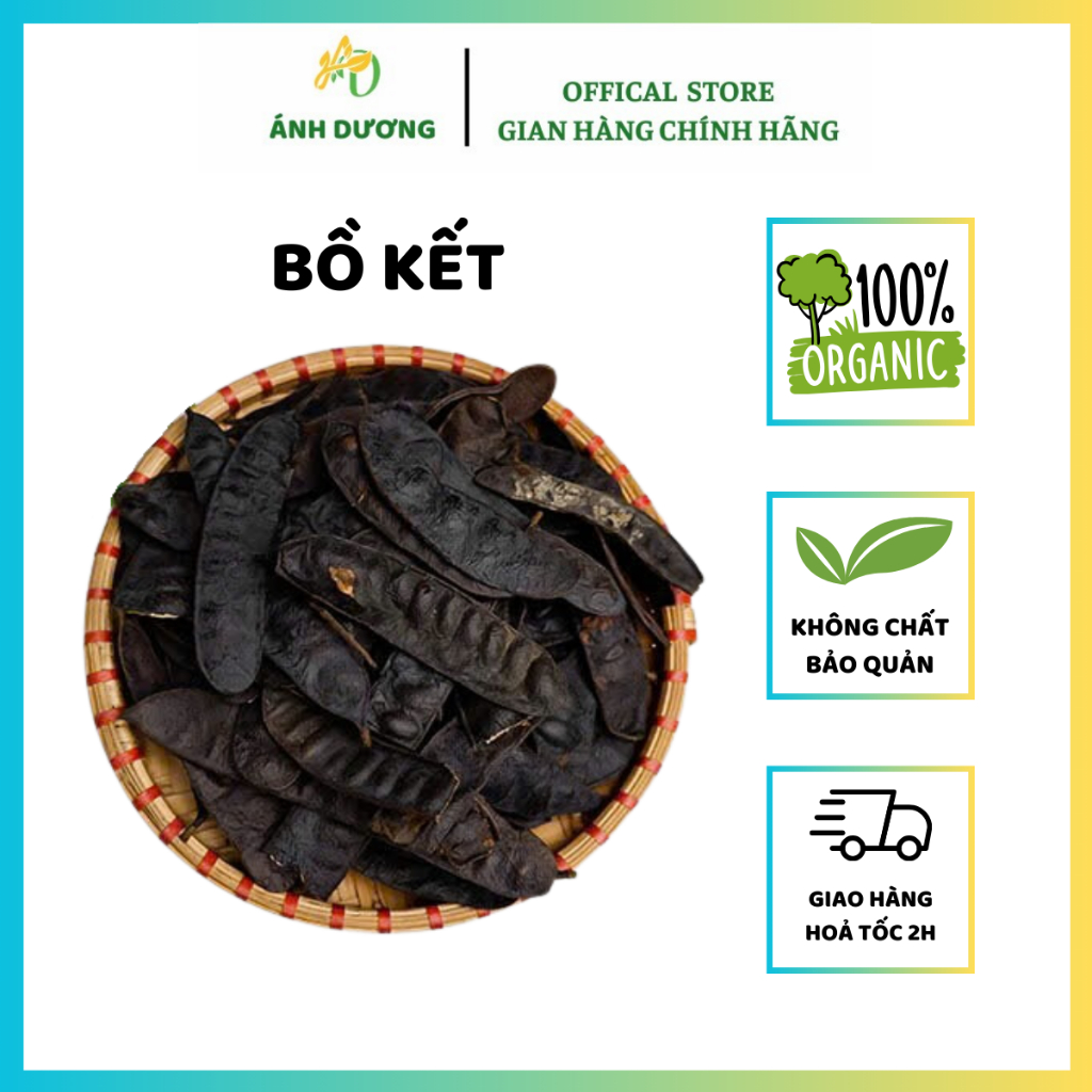 500G Quả Bồ Kết Khô, Bồ Kết Nguyên Chất Dùng Để Xông Nhà, Gội Đầu Hàng Loại 1
