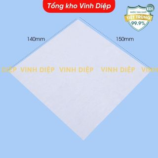 Sét 10 bịch (8 gói/1 bịch )  khăn ướt Mini MyLan cao cấp không mùi không hoá chất an toàn cho da nhảy cảm