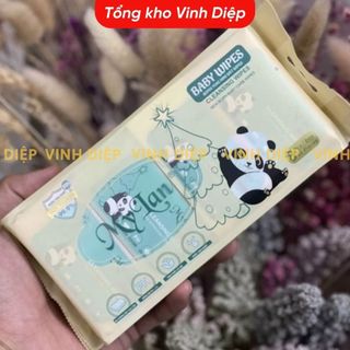 Sét 10 bịch (8 gói/1 bịch )  khăn ướt Mini MyLan cao cấp không mùi không hoá chất an toàn cho da nhảy cảm