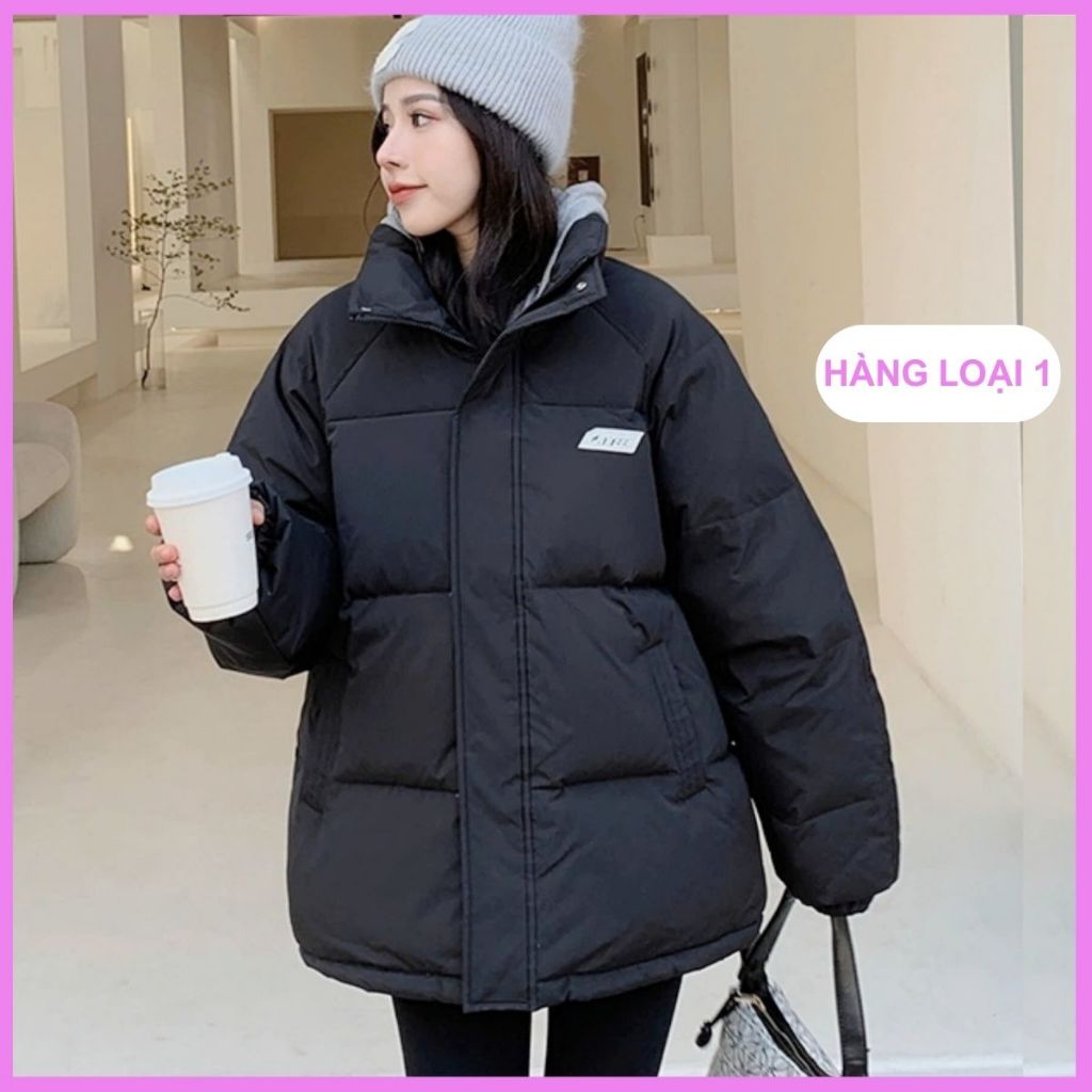 Áo Phao Unisex RANSHI Form Rộng Khoác Béo Dáng Xuông Mùa Đông Đại Hàn Siêu Ấm Kiểu Dáng Hàn Quốc - RA281