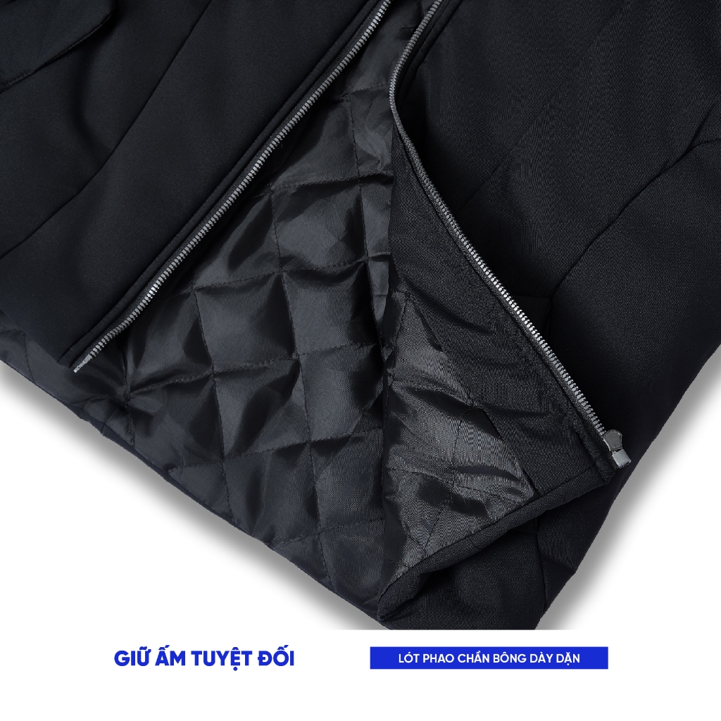 Áo Gile Phao Geolines Local Brand Chính Hãng City Cycle chần bông cao cấp oversize unisex