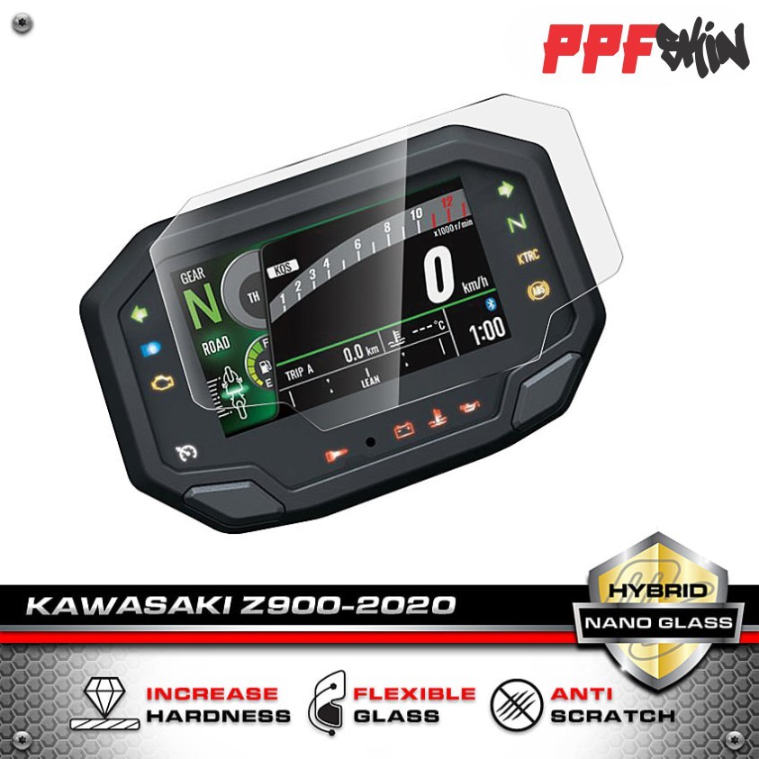 PPF Z400 Z650 Z900 VERSYS 650 ,ZX10R ZX10RR( 2022) dán bảo vệ mặt đồng hồ xe
