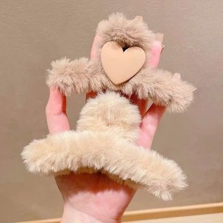 SET KẸP TÓC LÔNG CÀNG CUA 6 MÓN MÀU NÂU NUDE PHONG CÁCH HÀN QUỐC