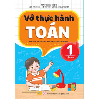 Sách - Combo 2 Cuốn Vở Thực Hành Toán 1 - Biên soạn theo chương trình GDPT mới - ndbooks