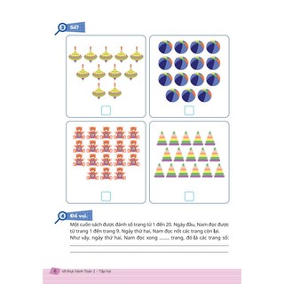 Sách - Combo 2 Cuốn Vở Thực Hành Toán 1 - Biên soạn theo chương trình GDPT mới - ndbooks