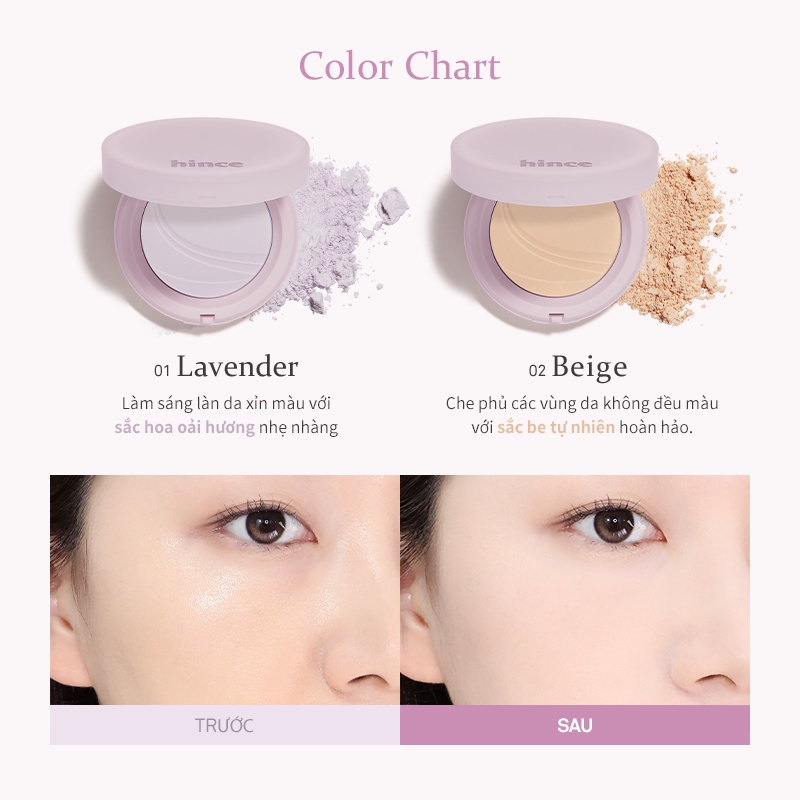 Ảnh Phấn Phủ hince Second Skin Airy Powder 12g 3