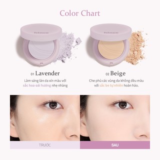 Phấn phủ mỏng nhẹ hince Second Skin Airy Powder 12g