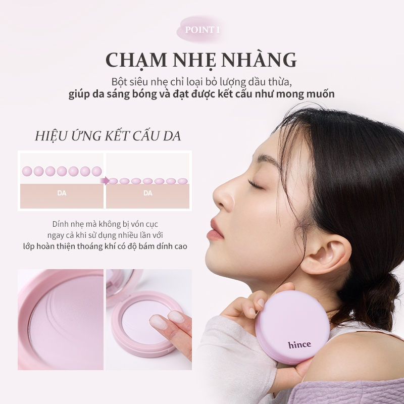 Ảnh Phấn Phủ hince Second Skin Airy Powder 12g 4