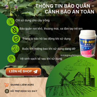 Phân bón lá vi lượng TD MKP 0-52-34 Thiên Di, kích tạo mầm hoa xử lý hoa nghịch mùa (hũ 100 gram)