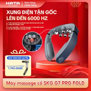 Máy massage cổ SKG G7 PRO-FOLD Thế hệ mới, Máy mát xa cao cấp vật lý giảm đau mỏi cổ vai gáy
