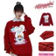 Áo Sweater Three Baby V3 Thỏ Thị Trấn Rabbit Form Rộng Unisex Nam Nữ Vải Nỉ Chân Cua SWTV32