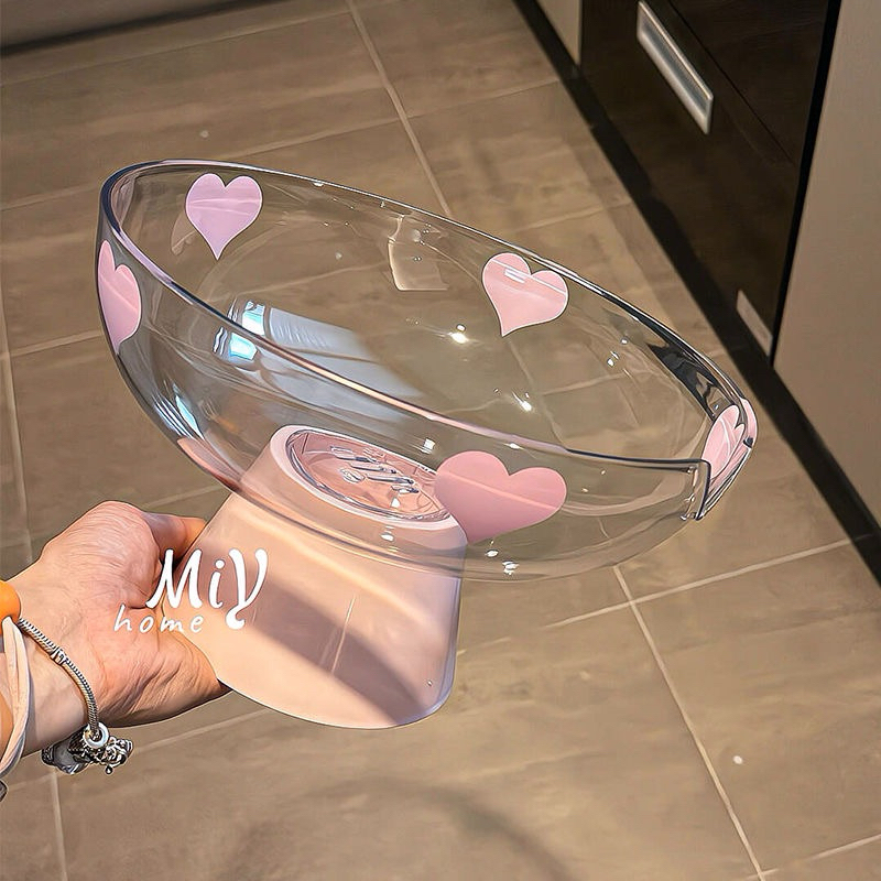 Đĩa đựng hoa quả, ráo nước kèm đế_Bún Decor