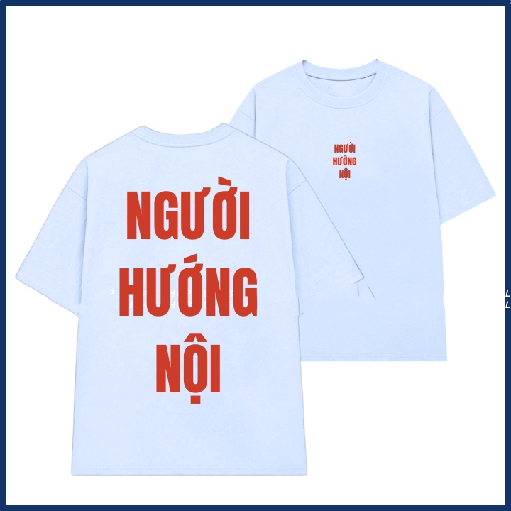 Áo thun in chữ người hướng nội slogan hài hước áo phông unisex nam nữ chất liệu cotton mềm mại co dãn ta526