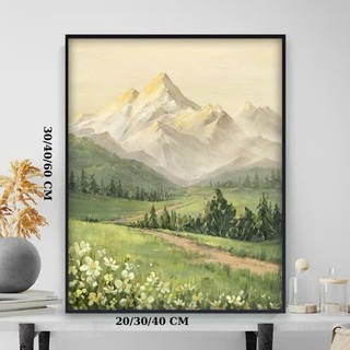 Tranh Treo Tường Canvas Size To Chủ Đề Thiên Nhiên Tươi Đẹp - Tranh Trang Trí Phòng Ngủ, Phòng Khách