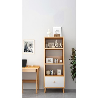 Kệ để đồ kệ sách phong cách Bắc Âu nhiều tầng FULL HẬU lắp ghép dễ dàng gỗ MDF phủ Melamine hiện đại, chống mối mọt