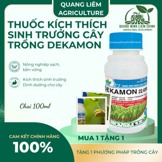 Chất điều hòa sinh trưởng cây trồng Dekamon 22.43SL, nảy mầm ra rễ phát triển chồi lá - chai 100ml