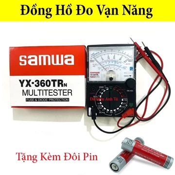 Đồng Hồ Đo Vạn Năng Kim VOM YX-360TRn (TẶNG KÈM PIN ) , Đồng hồ vạn năng SAMWA, Đồng hồ đo điện vạn năng