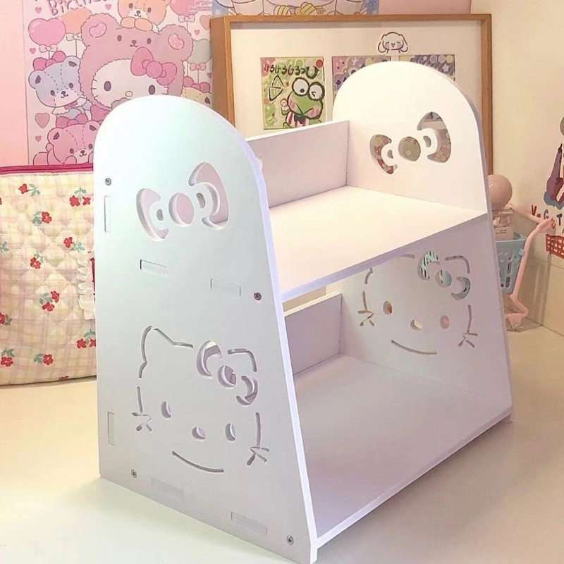 Kệ đựng sách vở, đồ dùng, mỹ phẩm Kuromi, hellokitty,...