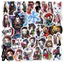 Set 60 Sticker Nhân vật Anime demon slayer thanh gươm diệt quỷ siêu đẹp Chống Nước Dán Laptop Vali Mũ Bảo Hiểm Sổ Tay
