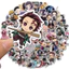 Set 60 Sticker Nhân vật Anime demon slayer thanh gươm diệt quỷ siêu đẹp Chống Nước Dán Laptop Vali Mũ Bảo Hiểm Sổ Tay