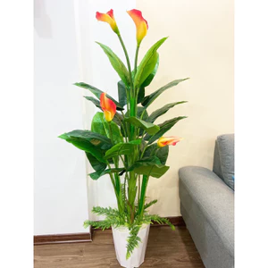 cây hoa rum 1m5 - cây giả trang trí