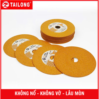 (Hộp 50 viên) Đá cắt inox TaiLong chuyên cắt sắt, inox 107x1.4x16mm
