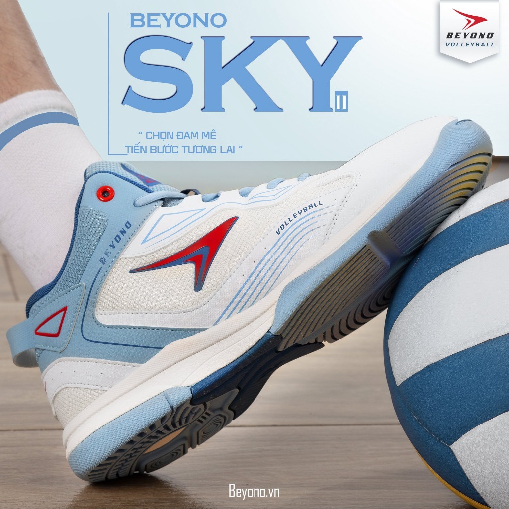 Giày bóng chuyền Beyono Sky II - Thiết kế tối ưu, Form dáng hiện đại ...
