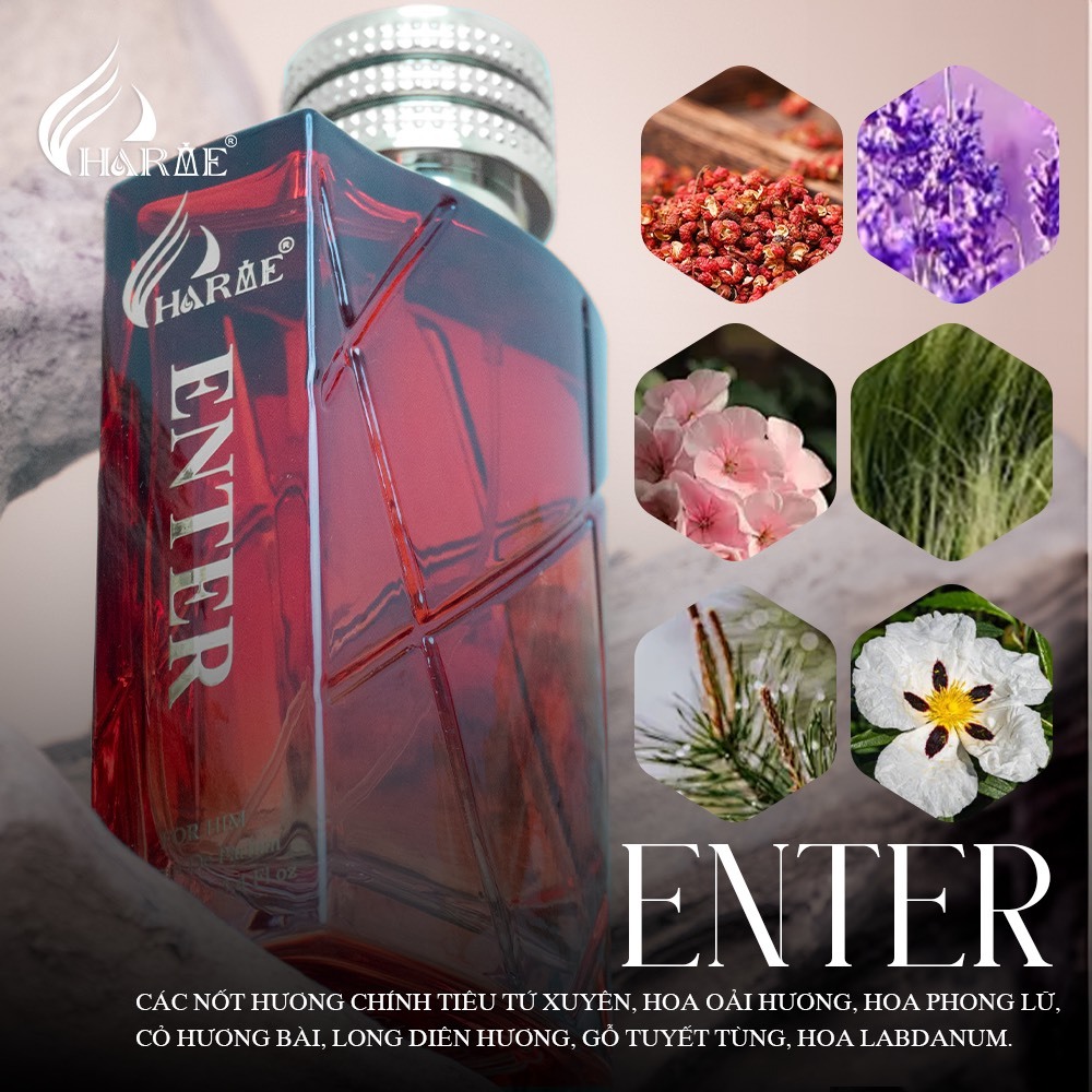 Ảnh Nước Hoa Nam CHARME ENTER 2024 NEW 100ml Nam Tính, Mạnh Mẽ Hương Cam Chanh Tươi Mát 4
