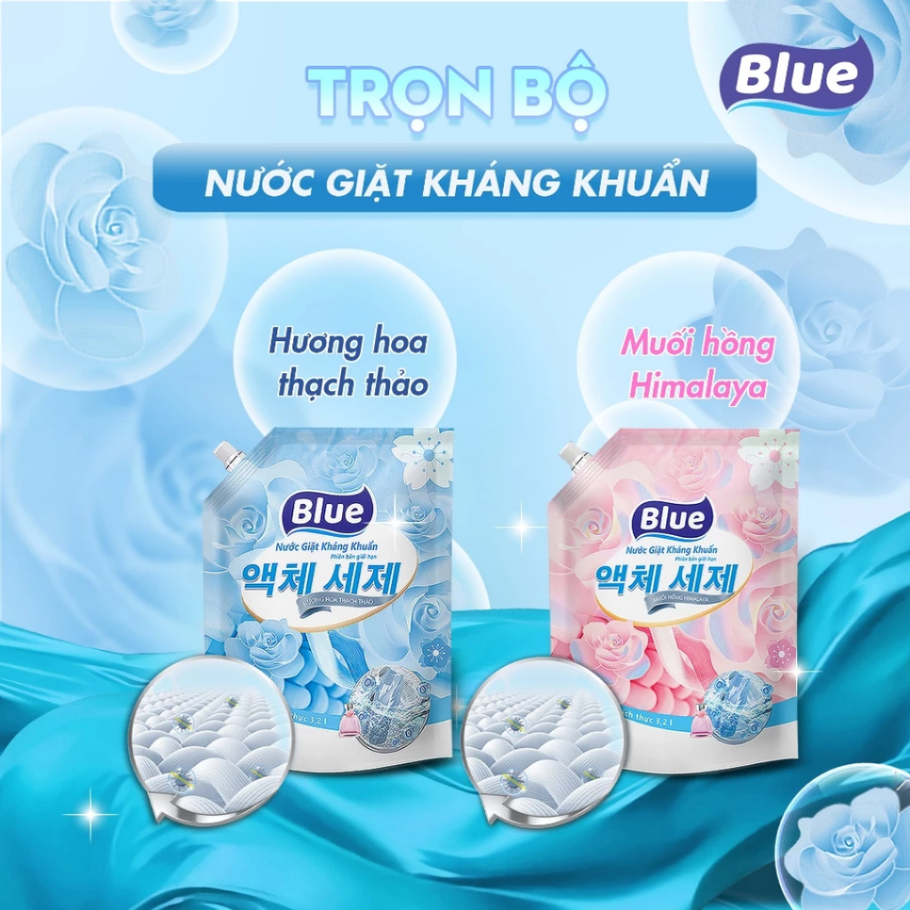 Nước giặt Blue kháng khuẩn