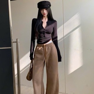 Áo Thun Tay Dài Nút Gài Trơn Basic Dáng Dài Ôm Body, Áo Kiểu Thun Nữ Tay Dài Kiểu Đơn Giản TD10 RUSY