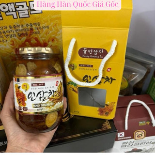 MẬT ONG SÂM HÀN QUỐC LỌ 580gram