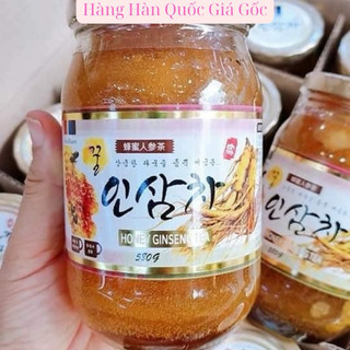 MẬT ONG SÂM HÀN QUỐC LỌ 580gram