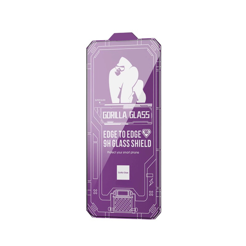 Kính Cường iPhone Corning HD Siêu Cứng,Khung Tự Dán WTP-068 cho 11 đến 17Pro Max